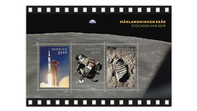 stockholmia-moon-landing-souvenir-sheet