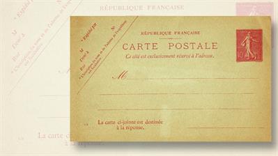 10-centime-postal-card-line-sower-design