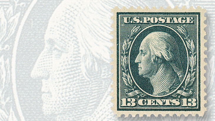 13-cent-washington-definitive-stamp-blue-paper