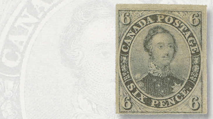 1851-six-penny-prince-albert-stamps-canada