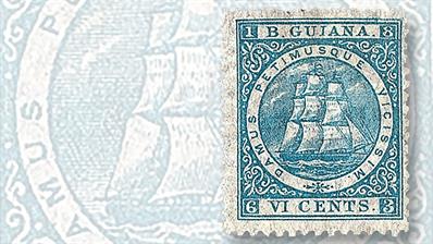 1863-roman-numerals-british-guiana-maste-ship-stamp