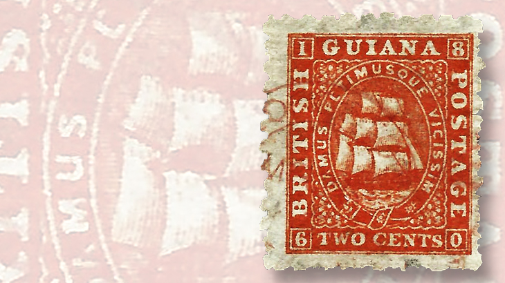 1866-two-cent-british-guiana-blackwall-frigate-stamp