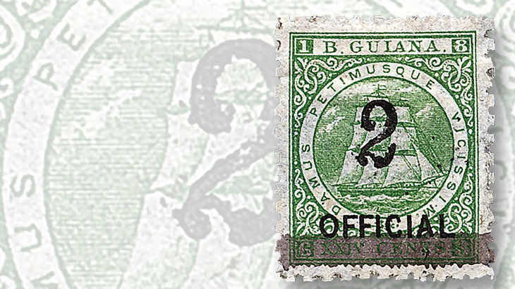 1881-british-guiana-official-stamps