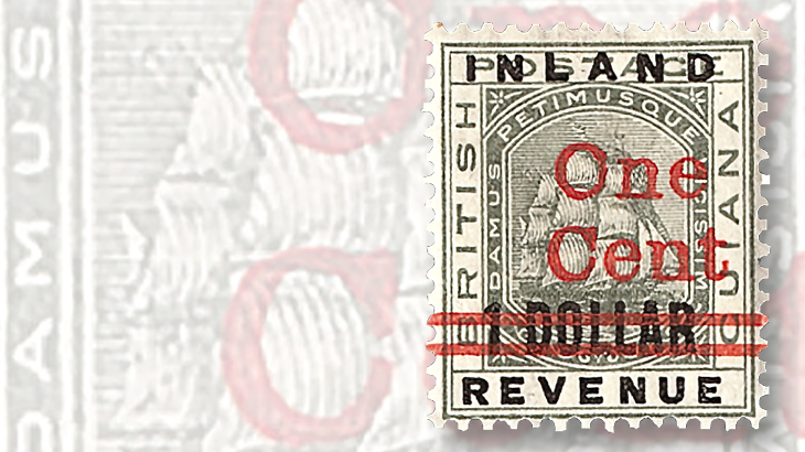 1890-british-guiana-one-cent-revenue-stamp