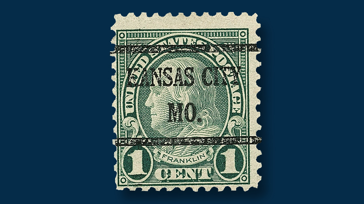 1923-one-cent-green-franklin-stamp