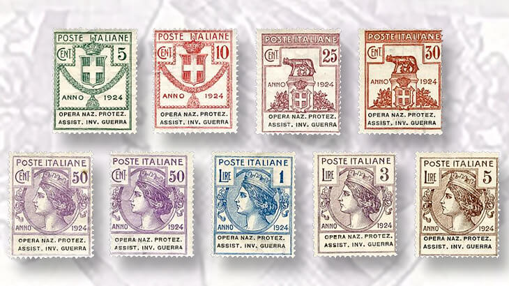 1924-semiofficial-stamps-issued-by-italy