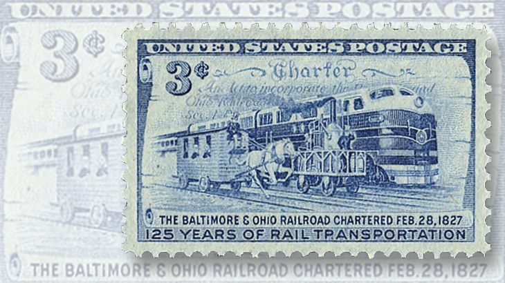 1952-stamp-125th-anniversary-us-commercial-railroading