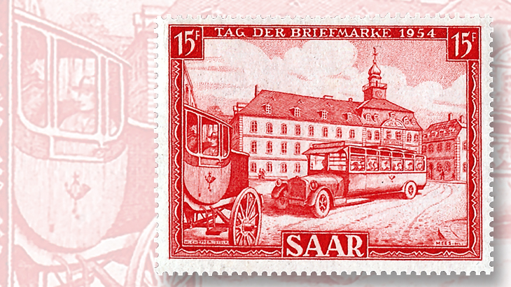 1954-saar-issue-1920-stamp-day