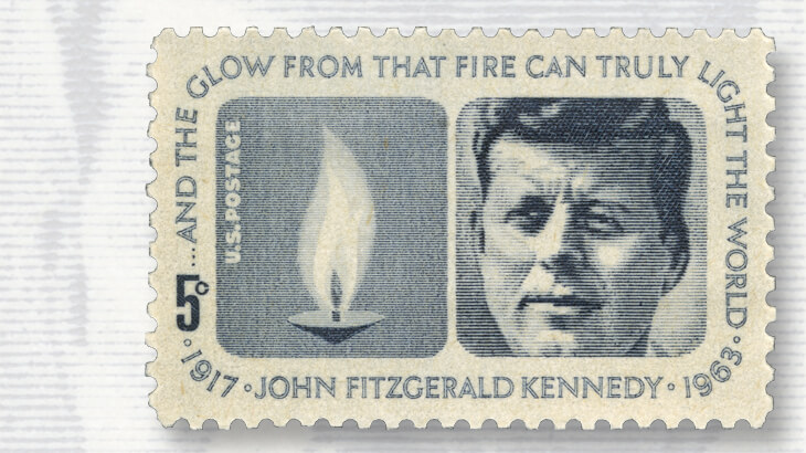 1964-john-f-kennedy-memorial-stamp