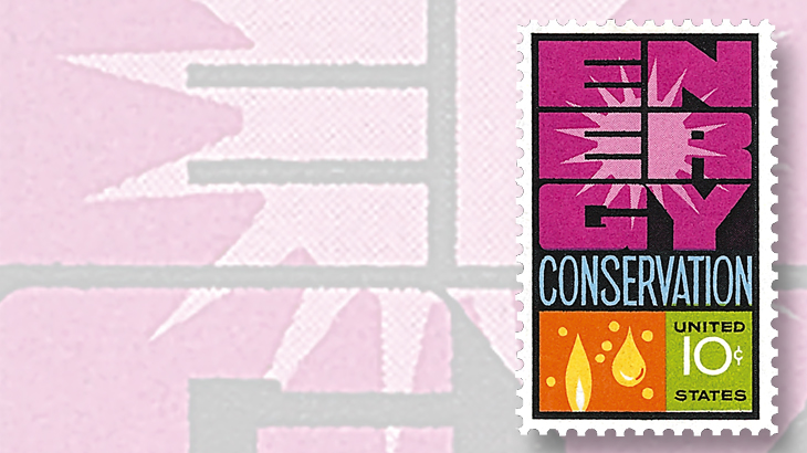 1974-ten-cent-stamp-world-energy-conference