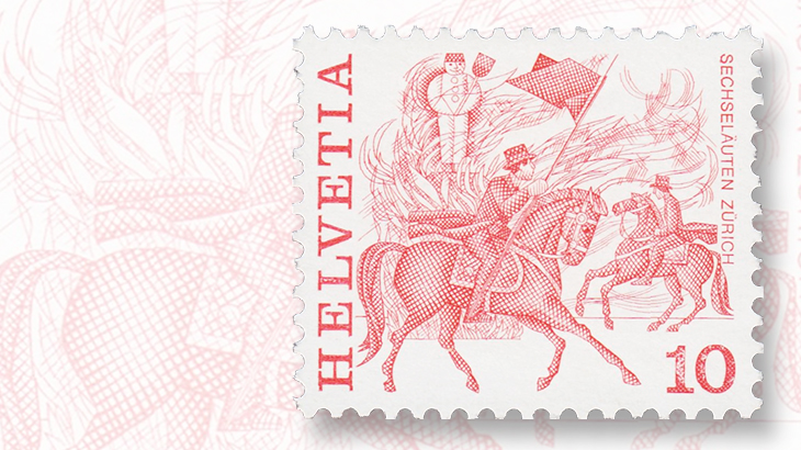 1977-10-centime-stamp