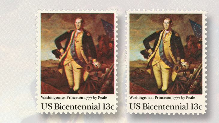 1977-thirteen-cent-washington-at-princeton-stamp