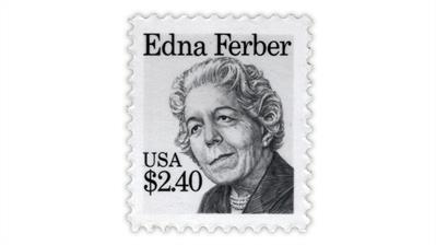 1986-edna-ferber-priority-mail-stamp-model