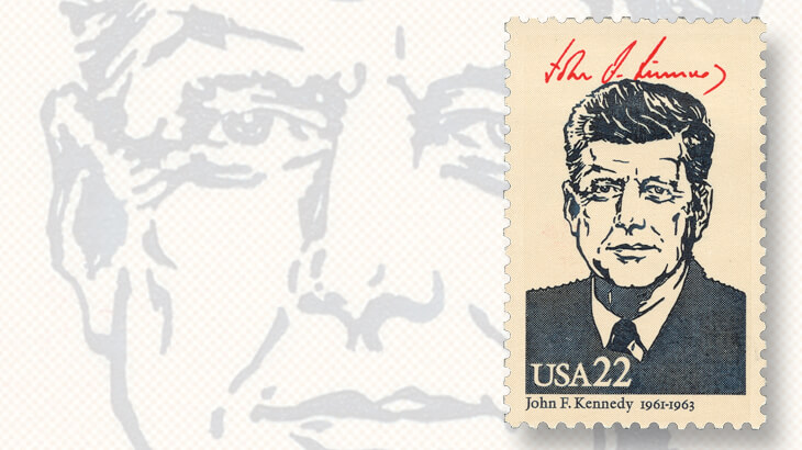 1986-presidential-john-f-kennedy-stamp