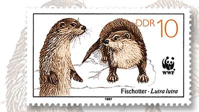 1987-webbed-feet-fish-otter-stamp