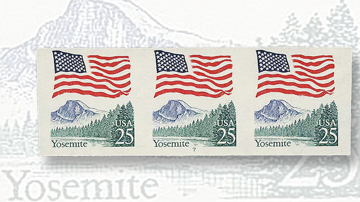 1989-twenty-five-cent-flag-over-yosemite