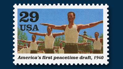 1991-twenty-nine-cent-stamp-peacetime-draft-1940