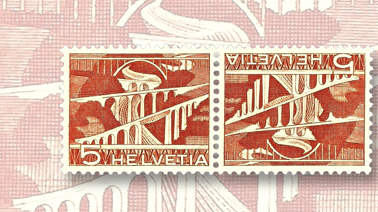 2-1949-swiss-tete-beche-stamp