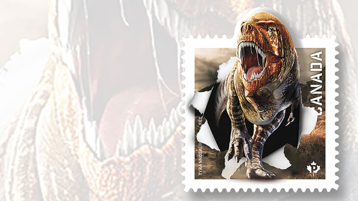 2015-canada-tyrannosaurus-rex-stamp