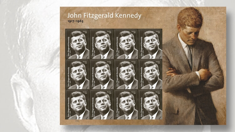 2017-john-f-kennedy-forever-stamp-pane