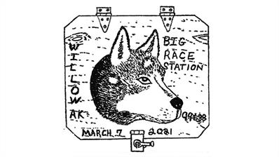 2021-iditarod-willow-alaska-pictorial-postmark