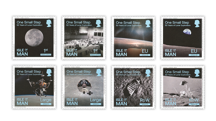 50th-anniversary-manned-moon-landing-isle-of-man-stamps