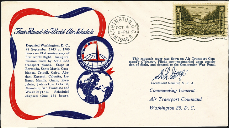 air-transport-command-round-the-world-flight-cover-1945