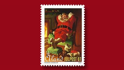 aland-christmas-stamp-coca-cola-santa