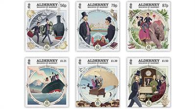 alderney-around-world-80-days-jules-verne-stamps