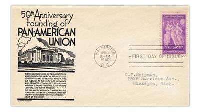 anderson-first-day-cover-united-states-1940-pan-american-union-stamp