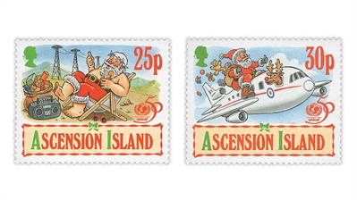 ascension-island-1996-santa-claus-stamps