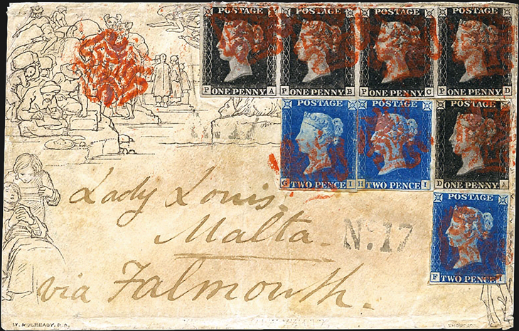 auction-roundup-feldman-1841-lady-louis-muready-cover-bristol-malta