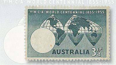 australia-1955-ymca-centennial-commemorative-stamp