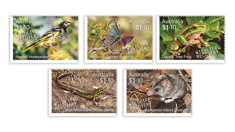 australia-2020-stamp-collecting-month-endangered-animals-stamps