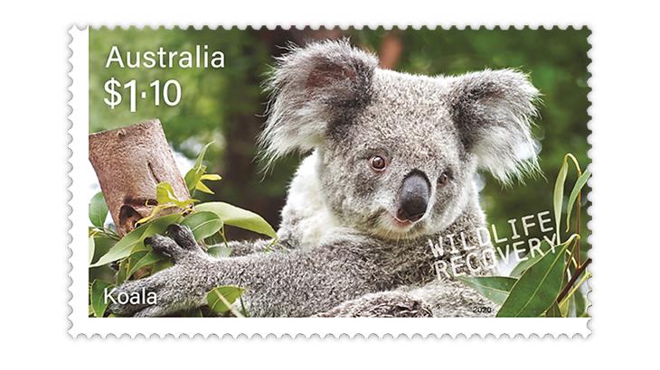 australia-2020-stamp-collecting-month-koala-stamp