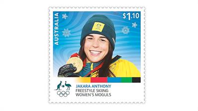 australia-2022-beijing-olympics-gold-medalist-stamp