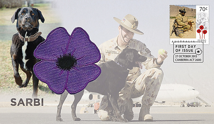 australia-fdc-war-dog-sarbi-stamp