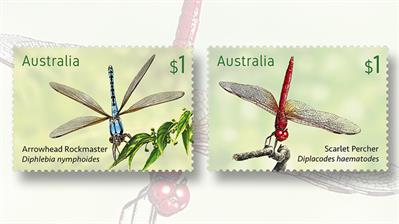 australia-post-dragonflies-rockmaster-scarlet-percher