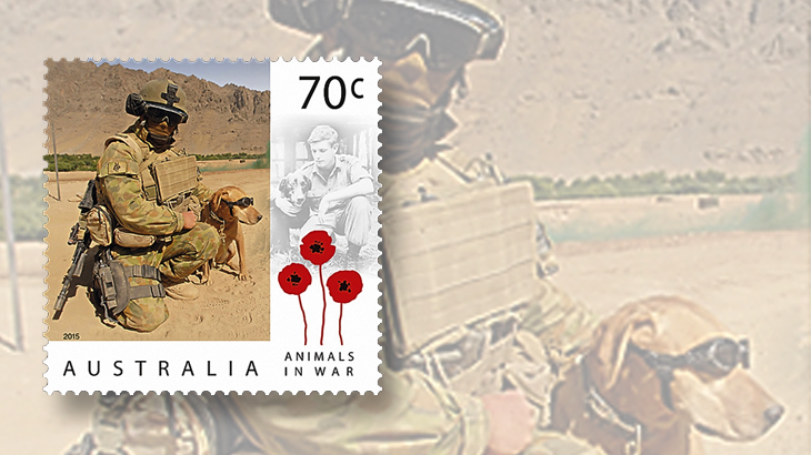 australia-war-dogs-2015-stamps