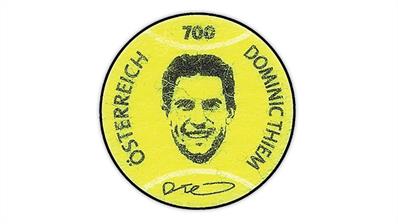 austria-2021-dominic-thiem-tennis-ball-felt-stamp