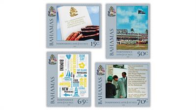 bahamas-50th-anniversary-independence-stamps