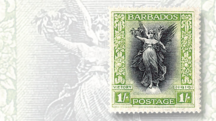 barbados-stamp-marking-end-of-world-war-i