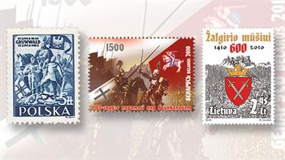 battle-of-grunwald-stamps