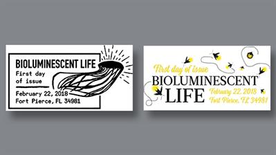 bioluminescent-life-stamp-pictorial-first-day-cancels