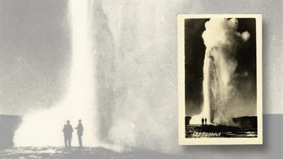 blog-charles-snee-yellowstone-park-souvenir-mailbag-photograph-old-faithful-geyser-1930s