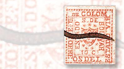 bolivar-10-centavo-stamps