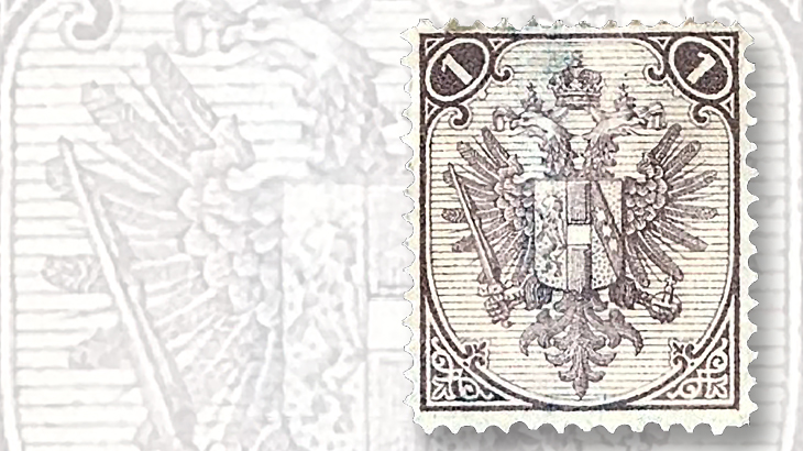 bosnia-herzegovina-1879-dual-issue-stamp