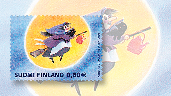 broom-finland-easter-halloween-stamp