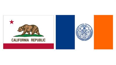 california-flag-new-york-city-flag