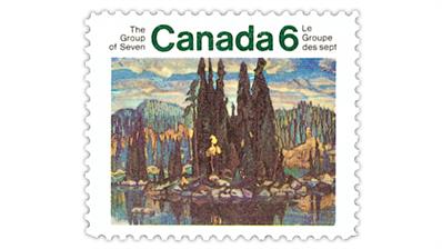 canada-1970-group-seven-landscape-artists-stamp